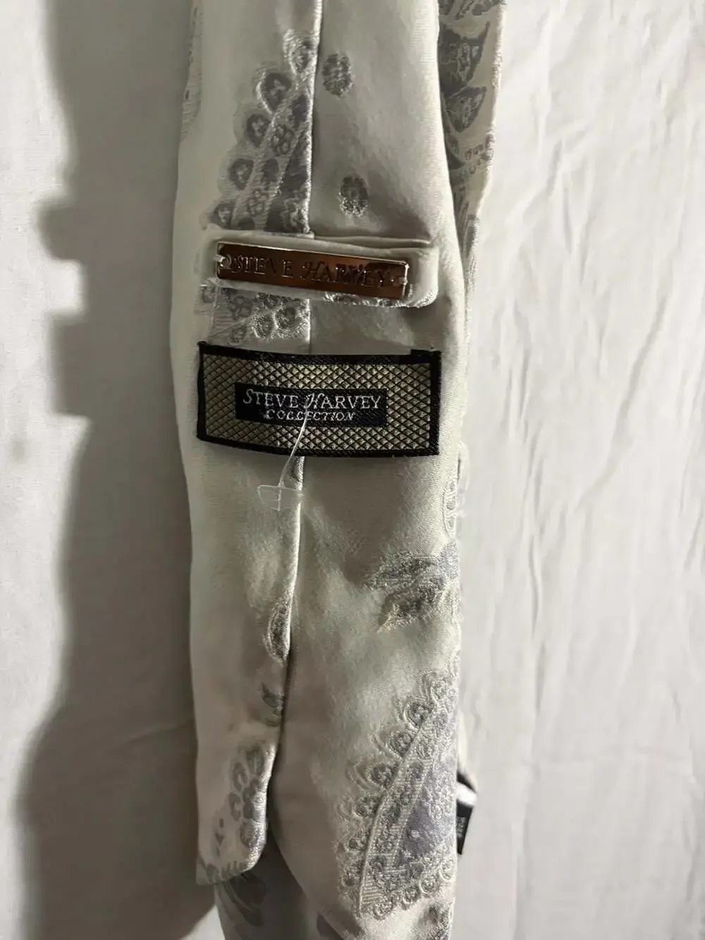 Steve Harvey Collection Paisley Print Men's Necktie